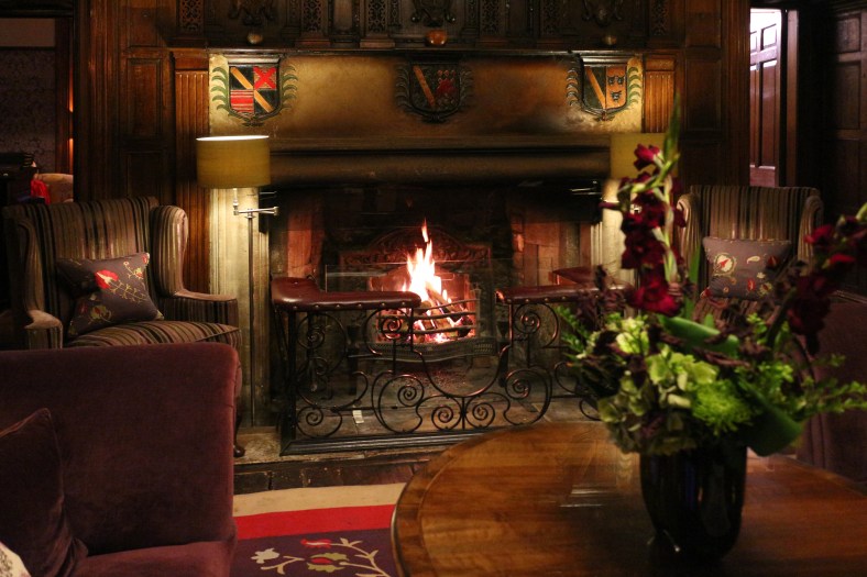 The Manor fireplace by Mike-Hope