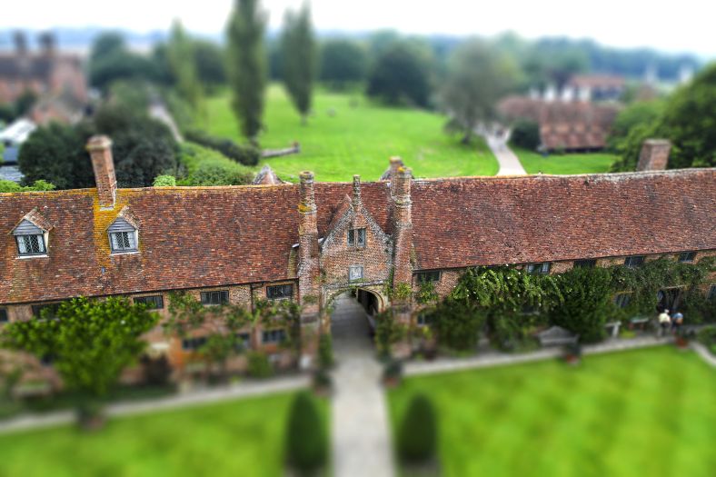 Tilt-Shift at Sissinghurst