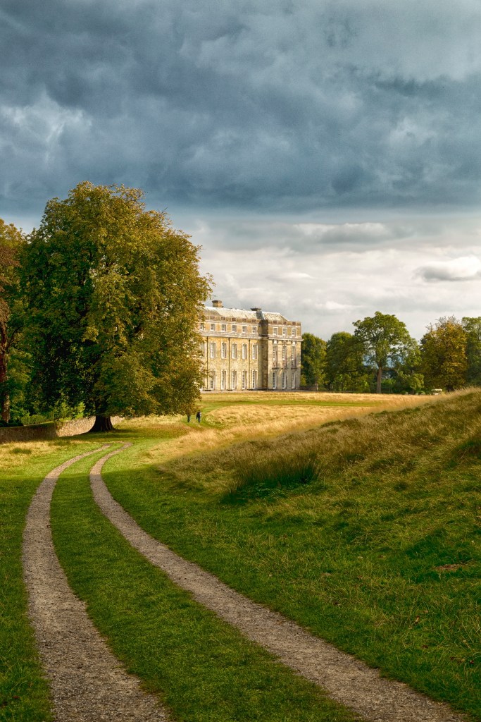 Petworth House Grey Sky by Mike Hope