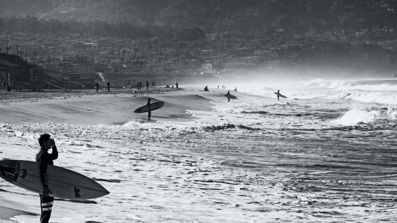 Waiting for the Surf